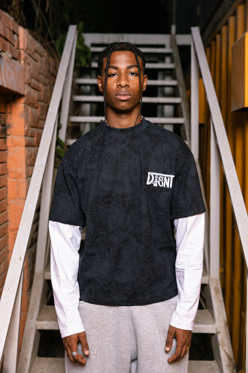 Made For Streets Tee (Washed Black)
