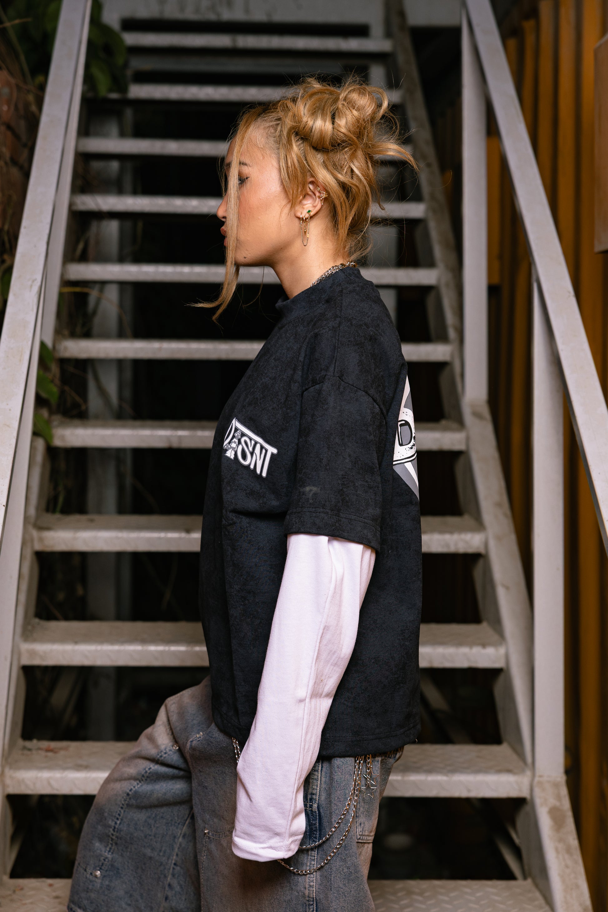 Made For Streets Tee (Washed Black)